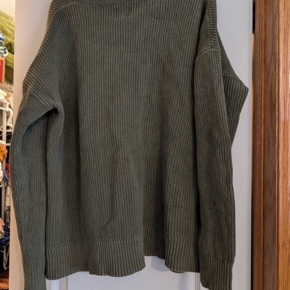 Gap Maternity Green Knit Sweater - Picture 3 of 3